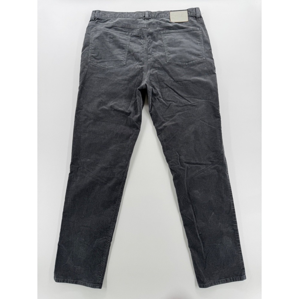 Vuori Pants Mens Corduroy Gray size 36x30 Preppy Casual Dressy - Picture 2 of 11